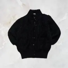 00's vintage 長袖ニット カーディガン y2k パンク グランジ系のサムネイル