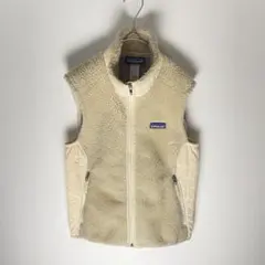 Patagonia ボアフリースベスト レディース S〜小さめM相当 ベージュ