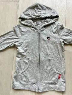 【美品】miki house ダブルビー　ミキハウス　長袖パーカー　110 秋服
