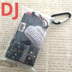 ★可愛い★DJ ガチャ詰めポーチ♪ミキサー✕レコード✕ニット帽✕眼鏡