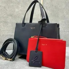 未使用級 アニエスベー sophie ソフィ 2way ショルダーバッグ ハンド