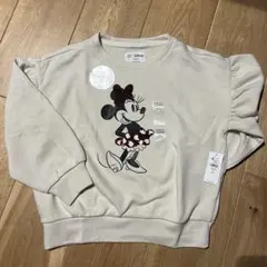 【新品未使用】タグ付きGAP ミニーマウス トレーナー S (6-7歳) 120