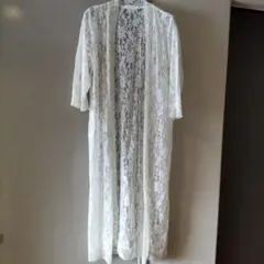 LOWRYS FARM ホワイトレースガウン