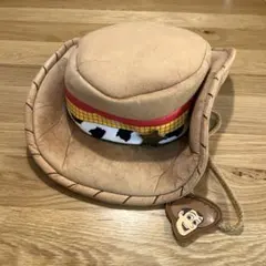 ウッディ　ハット　ネックストラップ付き