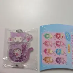 サンリオカスタム アクリルキーチャーム ねこソーダ　クロミ