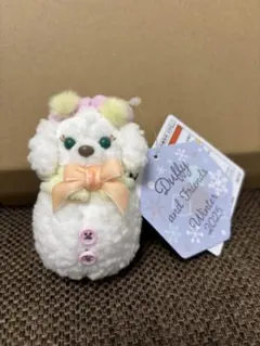 ディズニー　ぬいぐるみチャーム シークレットオブスノーウィーデイ クッキーアン