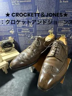 メンズブランド革靴】ブルックスブラザーズ ブラウン ウイングチップ