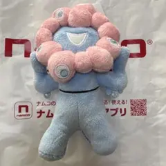 ミャクミャク　パステルカラーぬいぐるみ　ブルー