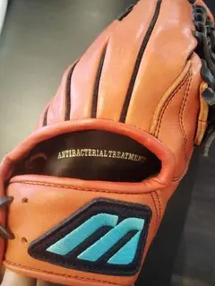 MIZUNO BUW LEAGUE オレンジ内野手 軟式グローブ定価49800円のサムネイル