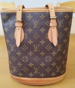 LOUIS VUITTON バケットPM ポーチ付き モノグラム M42238