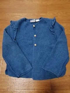 ZARA ブルーカーディガン 18-24ヶ月