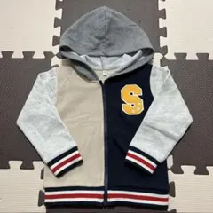 95サイズ　裏起毛　フード付きパーカー