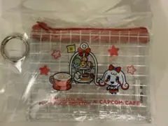 たまごっち カプコンカフェ プチプチおみせっち クリアメッシュポーチ みるくっち