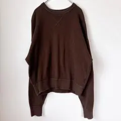 【UNIQLO : C】オーバーサイズスウェットシャツ Lブラウン ユニクロシー