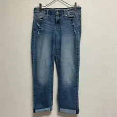 リーバイス SIGNATURE デニム スリムボーイフレンド ダメージ加工