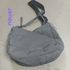 【mouer】キルティングショルダーバッグ グレー