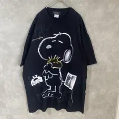 新品未使用 guernika スヌーピー Tシャツ ブラック - メルカリ