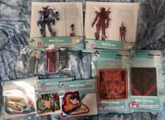 1番くじ　ジークアクス　B賞、C賞ビジュアルスタンド、その他セット