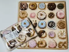 ラブラリーバイフェイラー　モグモグドーナツ　ハンカチ　ティッシュポーチ 2点