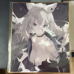 ブルアカ 手描き イラスト ティーパーティー ローソンコラボ衣装 色紙セット ブルアカ 手描き イラスト ティーパーティー ローソンコラボ衣装 色紙