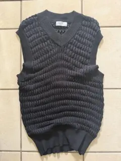 専用⭐︎ADAM ET ROPE アダムエロペ 透かし編みケーブルニットベスト M
