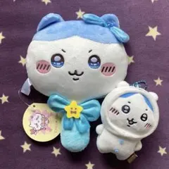超まじかるちいかわ ぬいぐるみミラー と　ハチワレ　キーホルダーのサムネイル