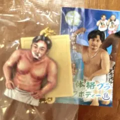 体格ブラザーズ ビッグボディーコレクション 平子額装キーホルダー　未開封