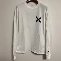 Champion ホワイト 長袖カットソー L