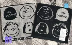 スヌーピー タオルハンカチ 2枚セット