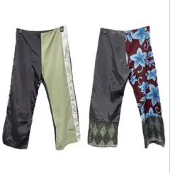 custo barcelona パッチワークカジュアルパンツ　y2k 平成ギャル