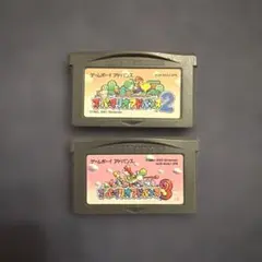 スーパーマリオアドバンス2 3 GBA ソフト 2本セット