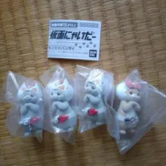 仮面にゃいだー　4体セット