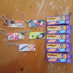 ハイキュー！！　オリジナルキーホルダー　ハイチュウおまけ　 5個セット