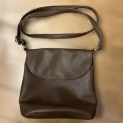 サマンサモスモス　ブラウンショルダーバッグ　即決可能❗️