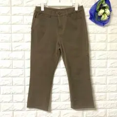 クロップドパンツ 大きいサイズ オールシーズン ゆったり カジュアル 休日コーデ