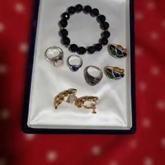 アクセサリーまとめ売り　リング　ブレスレット　イヤリング　ヴィンテージ