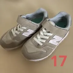 New Balance 373 キッズスニーカー ベージュ