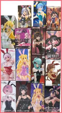バニー　フィギュア　まとめ売り　15体