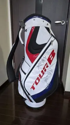 TOUR B ゴルフキャディバッグ サイン付きのサムネイル