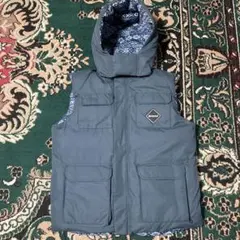 希少　美品　FCRB×ナイキ　XL ダウンベスト　ブリストル　リバーシブル