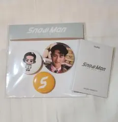 SnowMan 岩本照 トレカ 缶バッジ ポップアップ 台湾 台北