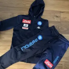 SSCナポリ フード付きジャージ 上下 ネイビー