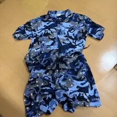 ソフ　GU コラボモデル　迷彩柄 半袖シャツとショートパンツ セット　Mのサムネイル