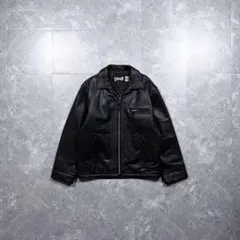【schott】size44 Leather trucker jacket