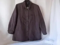 レディース　ジャケット　ブラウン系　LLサイズ　コート