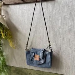 デニムリメイクバッグ