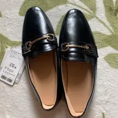 お値下げしました！！ビット付きローファー　BK