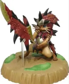 一番くじ　モンスターハンター　オトモアイルーフィギュア　レウス装備　MHP3rd