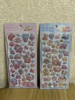プチドロップシール　カービィ　正規品2枚