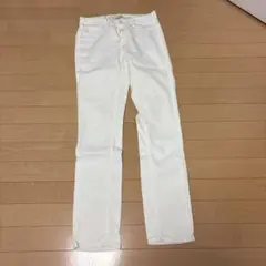 SOMETHING ホワイトジーンズ レディース　26